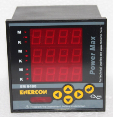 ENERCON EM 6400 Power Max Digital Power Meter