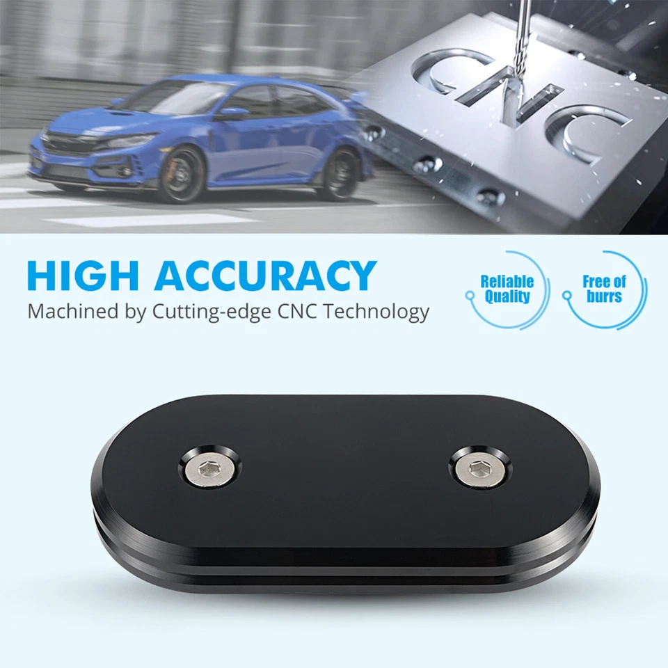 Placa de enchufe de cortafuegos de CA para Honda Civic Del Sol para Acura Integra EG EK DC Foto 2 de 4