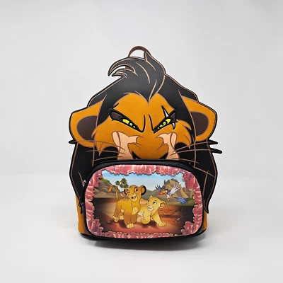 🌍📦 Loungefly Scar König der Löwen Mini Rucksack Le Roi Lion King Backpack Sac - Bild 1 von 4