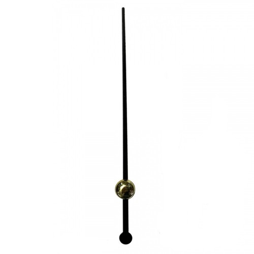 New Replacement Metal Quartz UTS Clock Second Hands Sizes 40-125mm Black & Gold - Picture 14 of 29