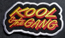 KOOL & THE GANG BAND Worldwide Shipping Embroidered Patch 2X3.75"