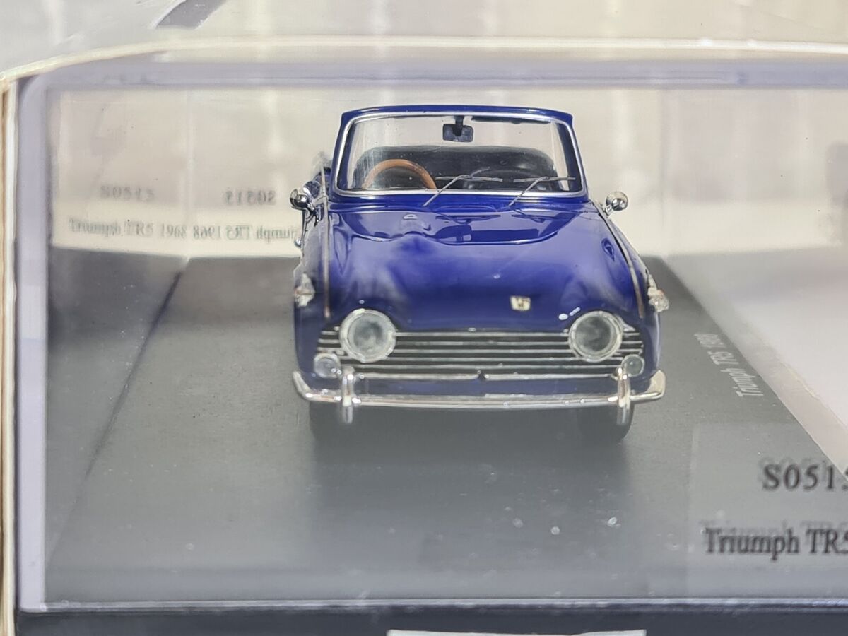 福袋 セール SPARK BOX IN MINT SCALE 1/43 - BLUE 1968 TR5 TRIUMPH S0515 乗用車
