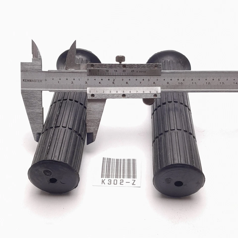 Empuñadura de goma manual nueva #6 Honda S90 S110 CT90 CB100 CB125 CL90 CL100 CL125 CA160 Foto 3 de 4