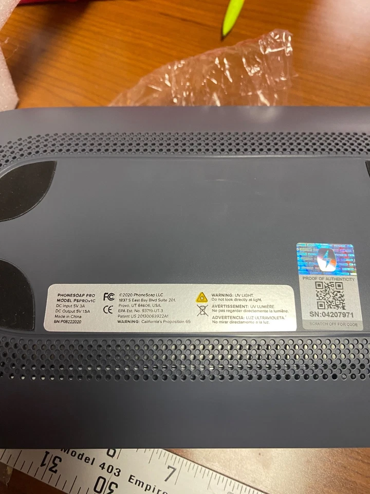 PhoneSoap Pro UV Smart Phone Sanitizer NEW Universal Phone Charger Box Mint - Image 2 of 3