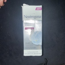 Neutrogena Microdermabrasion System Puff Refills - 24 Count Damaged Box