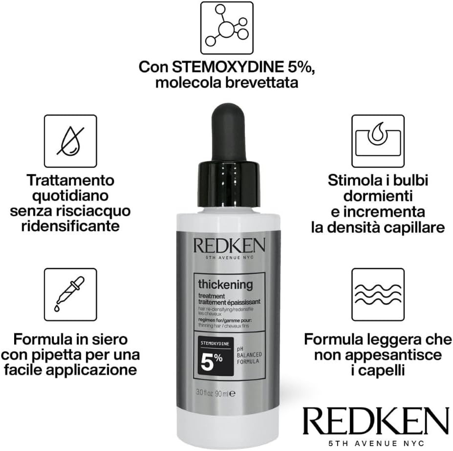 Siero Redken Cerafill Retaliate 90ml | Trattamento Anticaduta Professionale - 2
