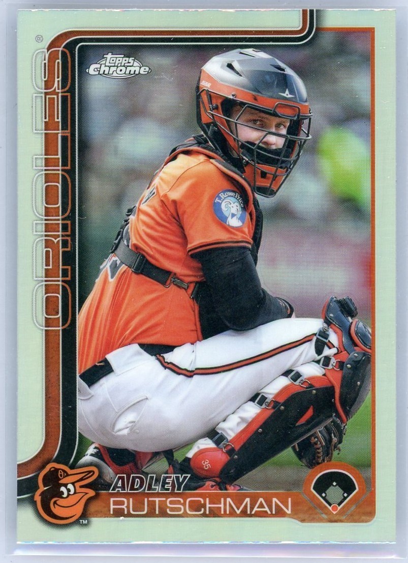 2025 Topps Chrome #271 Adley Rutschman Photo Image Variation Orioles