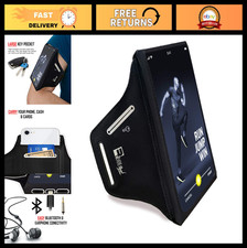 Waterproof Running Phone Armband Holder for iPhone Samsung - Medium Size