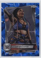 2025 Topps Chrome WWE Sapphire Edition Kayden Carter #186 03wo