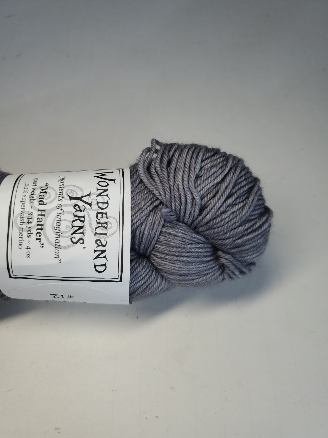 Wonderland Yarns MAD HATTER Pigments Of Imagination #60  344 yards Superwash 