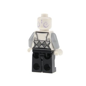 1x Lego Minifigure Star Wars Legends Asajj Ventress White 75087 3626pb1236 sw0615