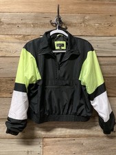 Rue 21 Y2K Youth Large Jacket LIMITED EDITION Black Green