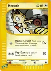 Meowth - Reverse Holo - 121/165 Expedition Base Set - Pokémon TCG - 2002