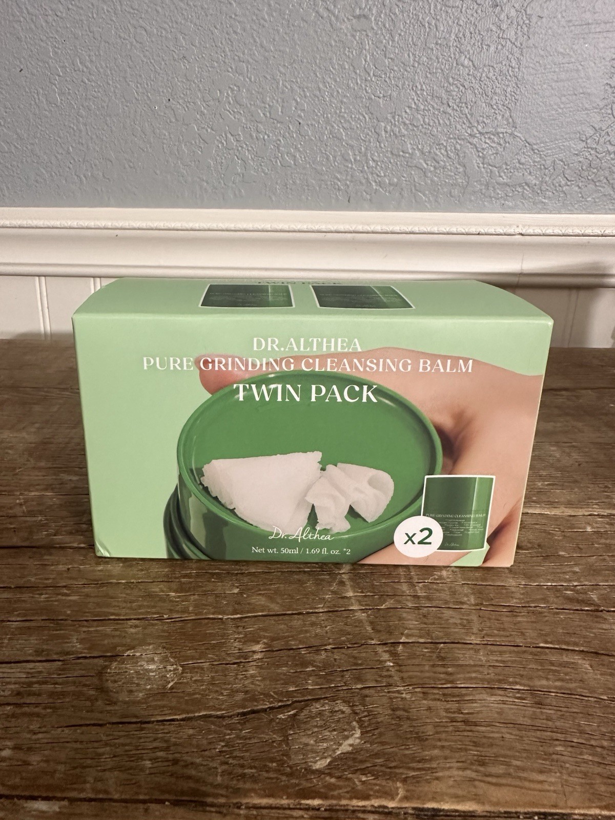 Dr Althea Pure Grinding Cleansing Balm Twin Pack 50mL 1.69oz New