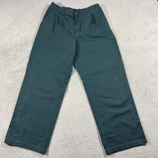 ALO Yoga Pants Womens Large Green Road Trip Trouser Wide-Leg Stretch