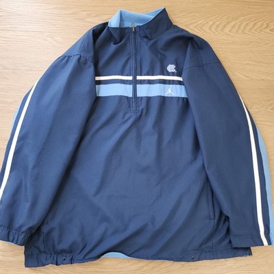 Jordan North Carolina Tar Heels Pullover Jacket Reversible Fleece Men Size 2XL