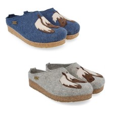 HAFLINGER CAVALLO CHAUSSONS EN FEUTRE DE LAINE CHEVAL