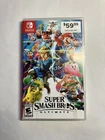 Super Smash Bros Ultimate Nintendo Switch CIB Complete w/ Case Tested Authentic
