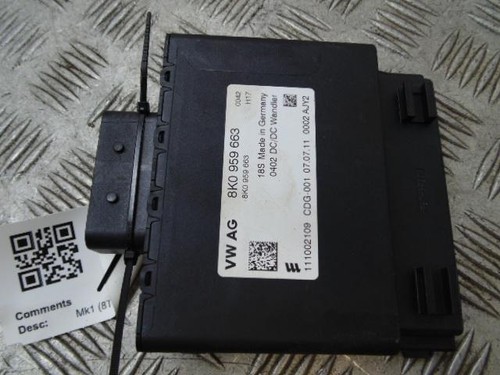 Audi A5 Spannungsstabilisator Steuergerät ECU 8K0959663 2.0 Diesel MK1 2007-17N