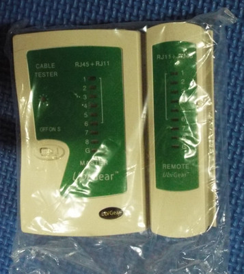 UbiGear Cat5 CAT6   RJ11 RJ12 RJ45 Network Ethernet Lan Internet Cable Tester