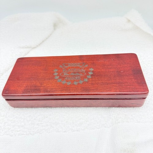 Tim Hortons 2002 Platinum Award Pen Wooden Presentation Box Collectible