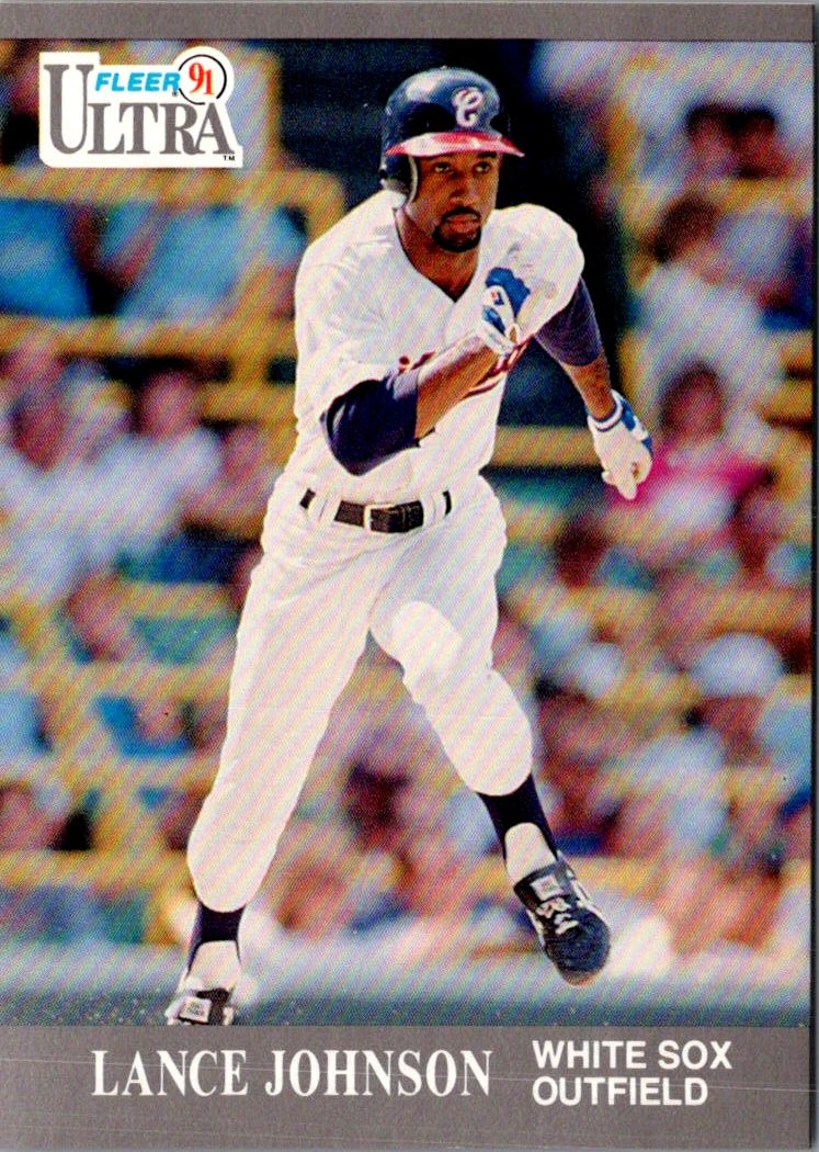 1991 Ultra #76 Lance Johnson