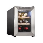 Ivation 6 Bottle Thermoelectric Wine Cooler Countertop Fridge w/ Digital Control