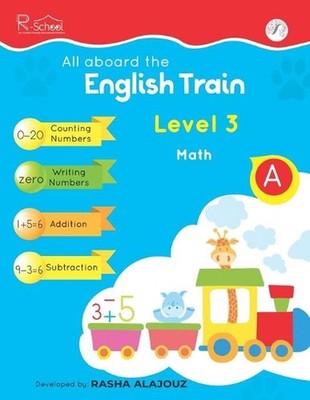 All Aboard The English Train: Level 3 - Math by Rasha Alajouz CL (English) Paper