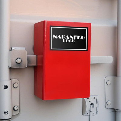 Secure Heavy Duty Door Lock for Shipping Containers & Trailers with Padlock