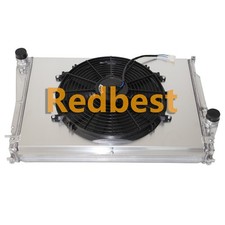 Aluminum 3 Rows Radiatorshroudfan For 2001-2006 Bmw E46 M3 3.0 3.2l Mt 2627