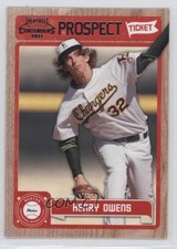 2011 Playoff Contenders Prospect Tickets Henry Owens #RT11 0f8
