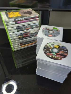 Xbox 360 Games Lot (UNTESTED)
