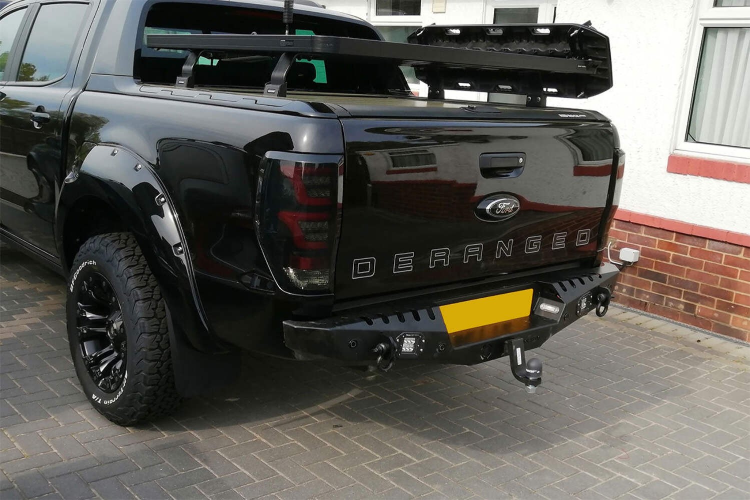 Mitsubishi L200 Off Road Winch Style Combat Bumper