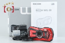 "Count 4" Ricoh PENTAX WG-30 Vermilion Red 16.0 MP Waterproof Action Camera