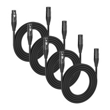 MFL. 15 ft DMX Cable 3 Pin XLR Male to Female Connector Wires for Stage Light...