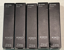 KIKO Milano 3D Hydra Lip Gloss Lot of 5- Hydrating, Plumping, Non-Sticky 17