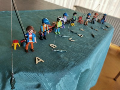 Playmobil Angler usw. N-S,T,X,D (Preis pro Set) s.Bilder, bitte wählen!
