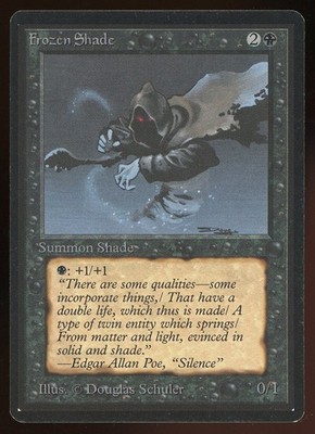 1993 MTG Magic the Gathering Beta Frozen Shade NM- Raw Gaming Card TCG