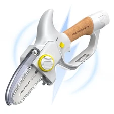 InoKraft Brushless 4" Cordless Mini Chainsaw, Portable Handheld Design for Tr...