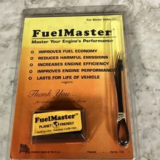 Fuelmaster Magnetic Circuitry Automobile Gas Saver 7733 Usa New Sealed Original