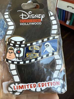 Disney DSF DSSH 2018 pin - Film Strip pin - WALL-E, EVE, Captain McCrea LE300