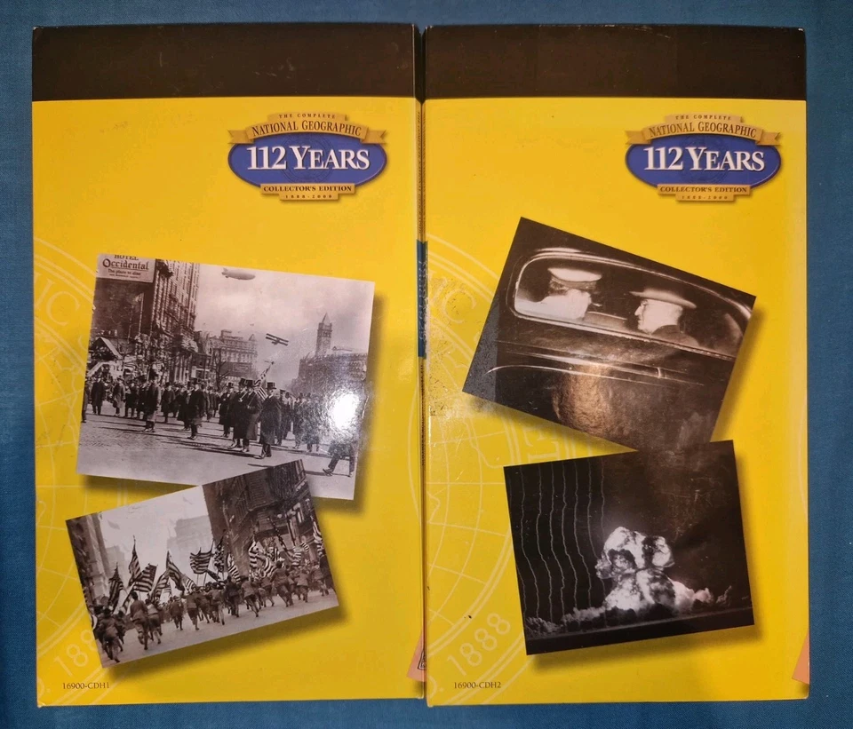 2 Complete National Geographic 112 Years Collector's 1888-1959 CD Vintage Retro - Image 2 of 4