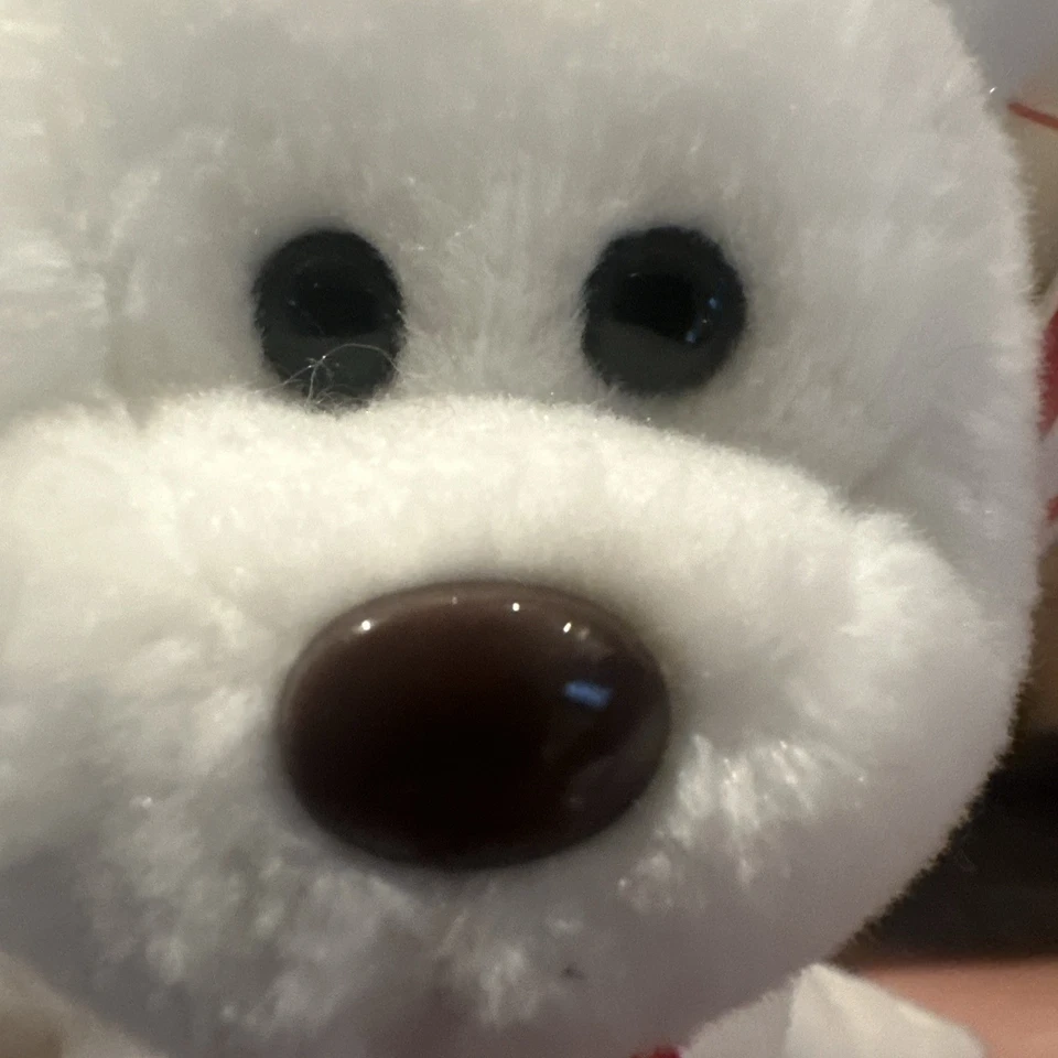 Ty Beanie Baby Valentino Bear MINT Retired Brown Nose Rare - Image 4 of 4