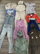 Girls Size 8 Clothing Lot, 10 Items, Abercrombie, Disney, Rare Editions