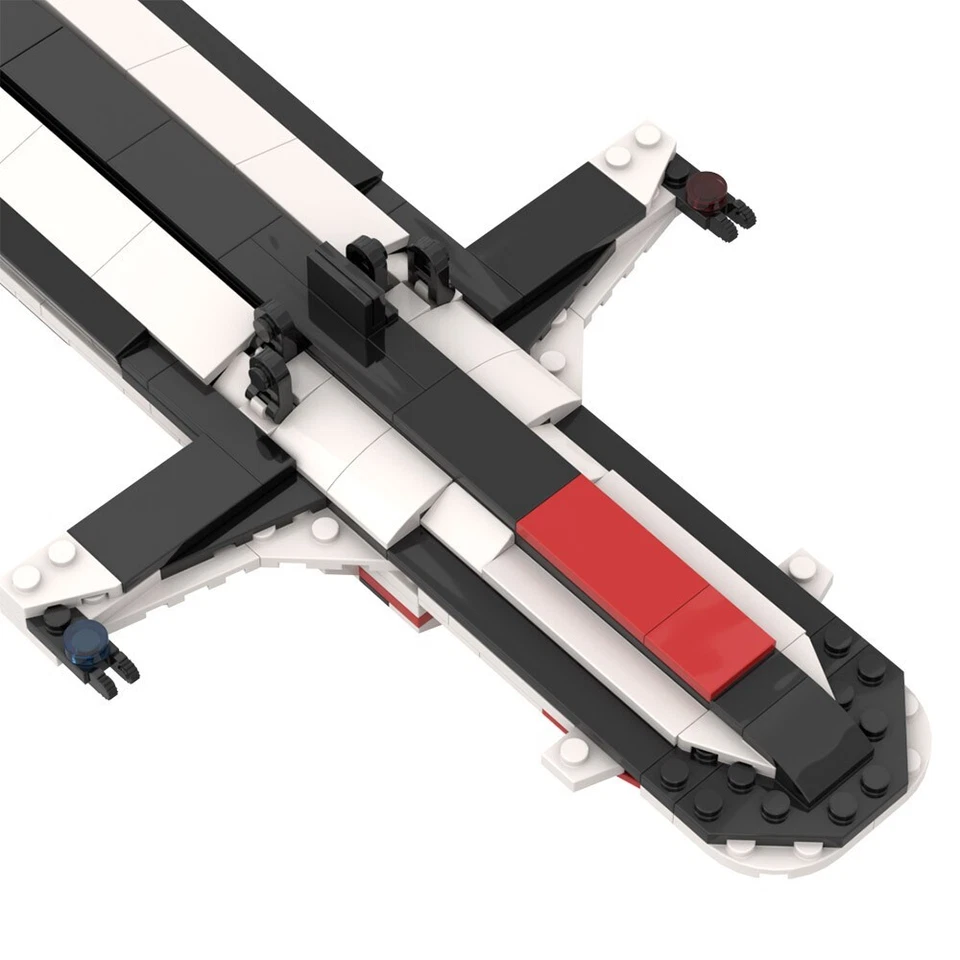 Scout Ship Multipurpose Spaceship Model 1571 Pieces from Shooter Game MOC Build - Image 4 of 4