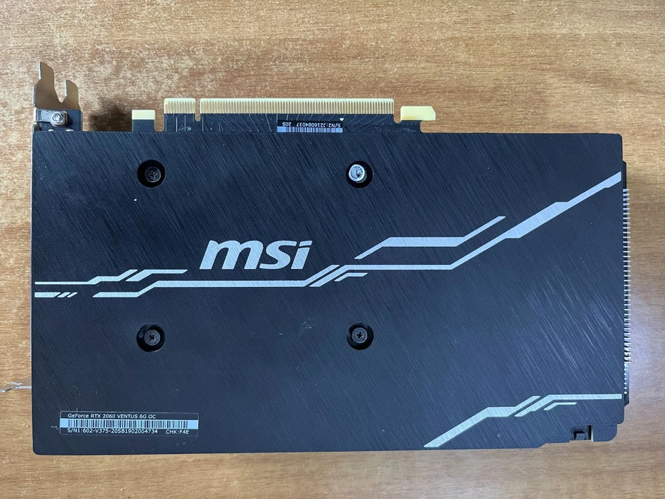 Nvidia MSI 2060 Ventus RICONDIZIONATA e Testata - Immagine 2 di 4