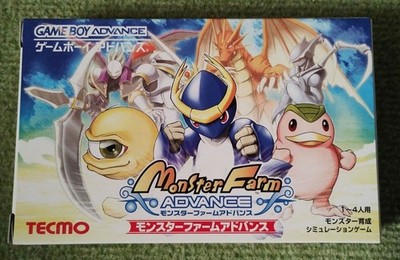Monster Rancher Advance GBA KOEI TECMO simulation new unopened