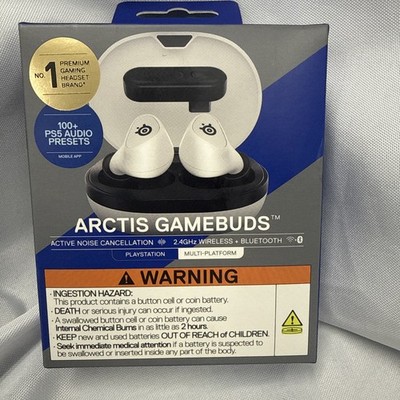SteelSeries Arctis GameBuds True Wireless Noise Cancelling Gaming Earbuds