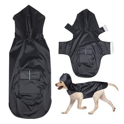 Regenmantel Hunde Wasserdicht Regenmäntel Für Verstellbarer PET -Regenmantel