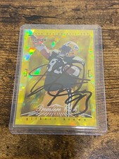 1997 Score Team Collection Packers Premiere Club Gilbert Brown #15 Autograph